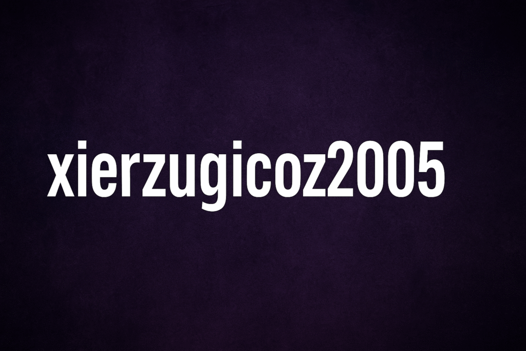 xierzugicoz2005: Exploring the Identity and Significance of a Unique Digital Term