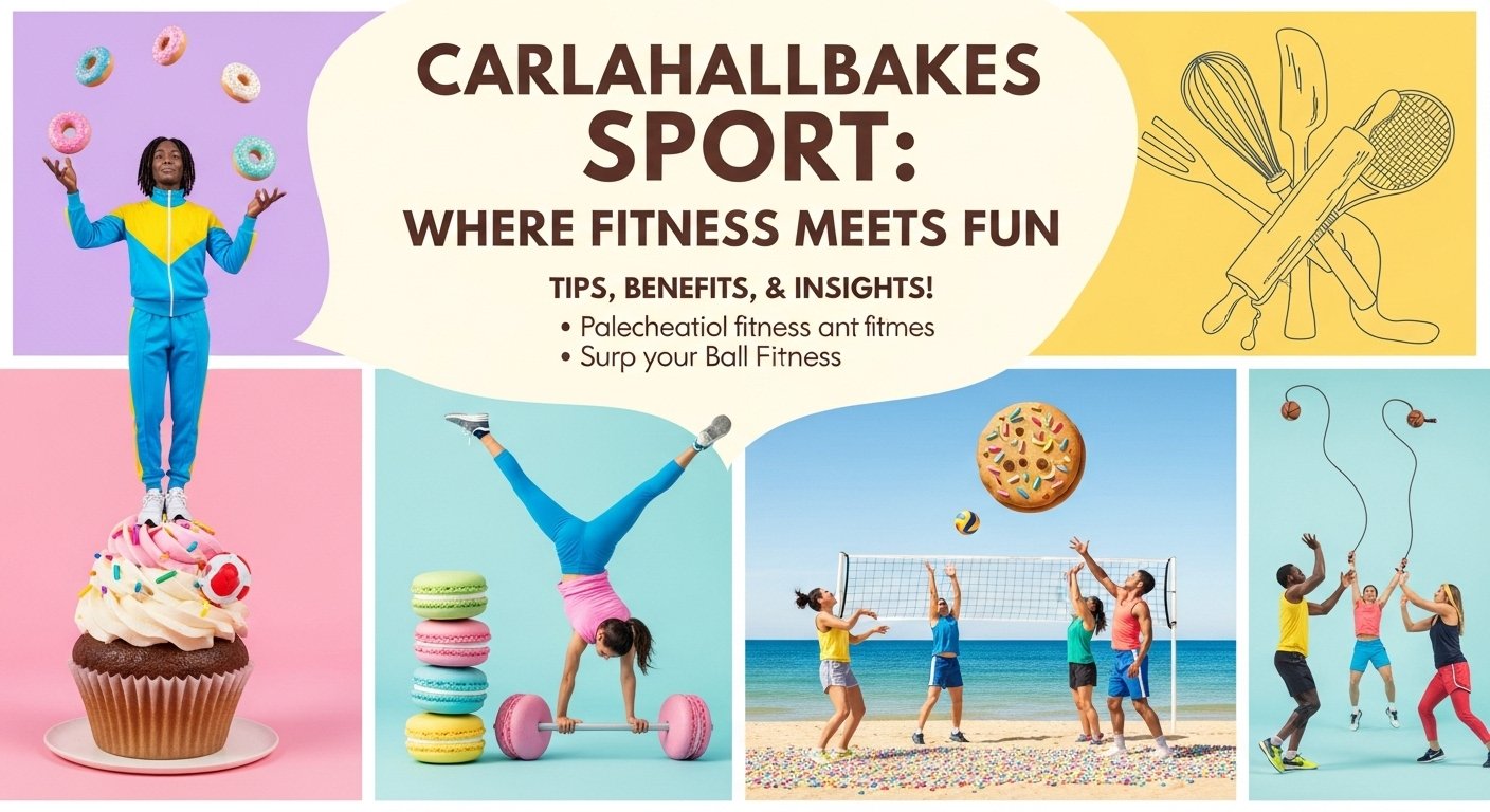 CarlaHallBakes Sport: Where Passion for Food Meets an Active Lifestyle